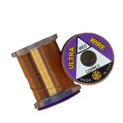 Ultra Wire spool with copper wire and purple Ultra Wire reel label