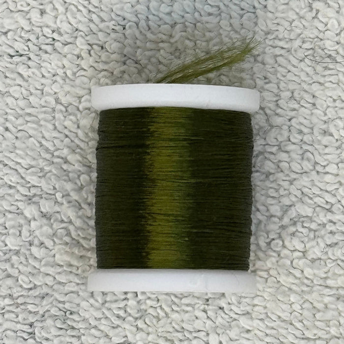 spool of dark olive 4 strand