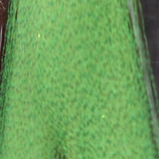 Lime green sparkly tinsel fibers with glitter flecks