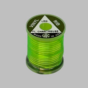 Vinyl D-rib cord spool in fluorescent chartreuse