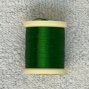 Four-strand floss spool in green
