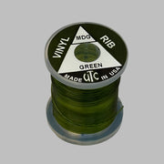 Vinyl D-rib cord spool in green
