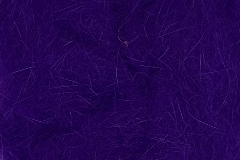 Hareline Dubbin dubbing, deep purple fibers