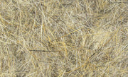 Fly tying dubbing fibers in olive gray with yellow strands