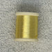 Spool of light yellow cream 4 strand