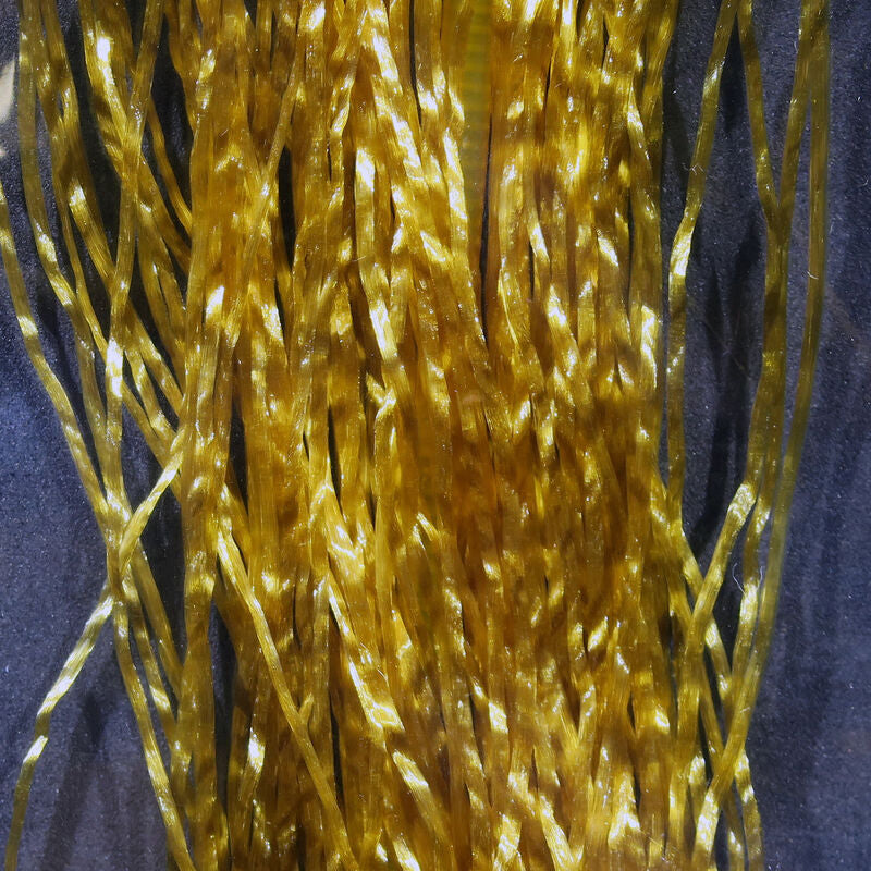 Life Flex gold metallic tassel trim with long loose strands