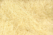 Fly tying dubbing fibers in pale tan beige