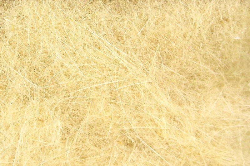 Fly tying dubbing fibers in pale tan beige