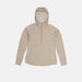 Beige heather hoody with white background