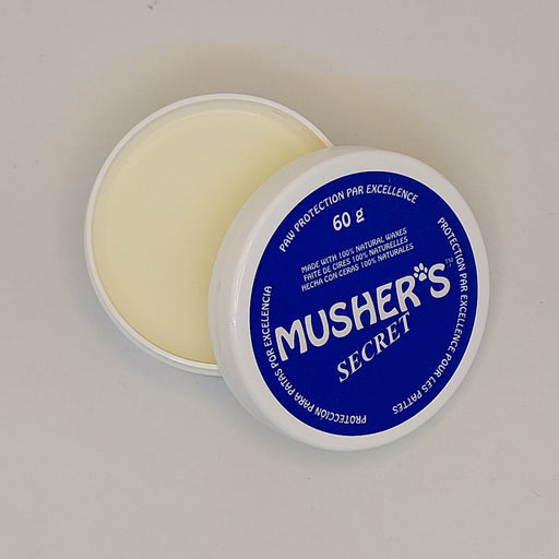 open container of Musher's Secret