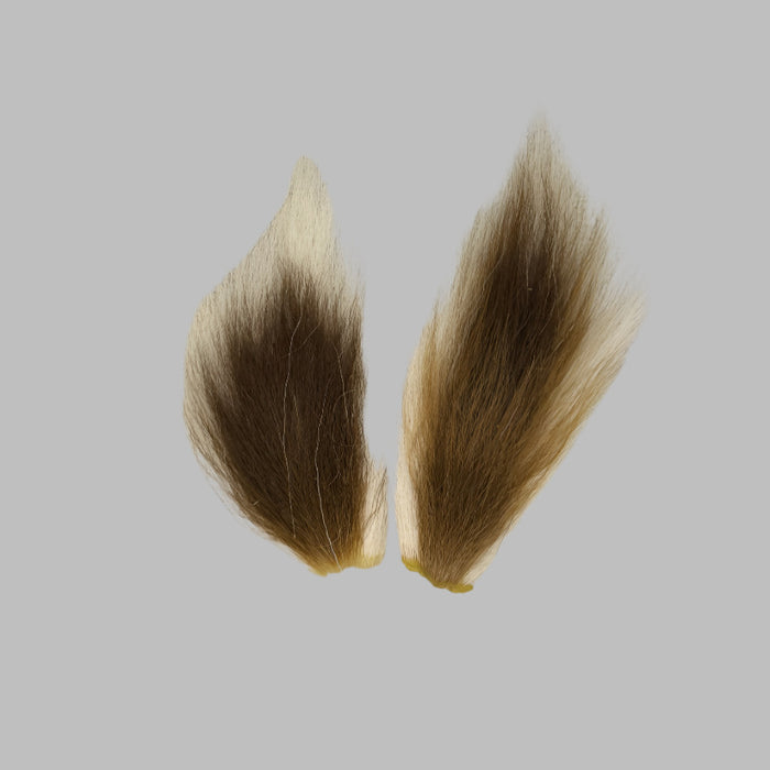 Natural bucktail pices