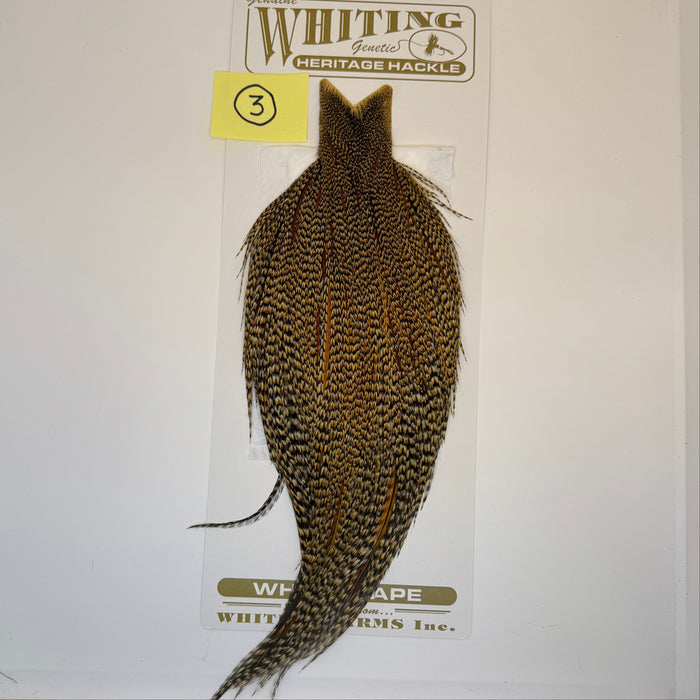 ハックル Whiting Hebert ProGrad Cree Whiting Farms Hebert Miner Rooster Cape - Pro Grade | Yellow Dog