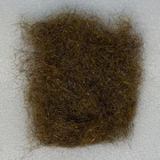 SLF pattern blend material, dark brown-green fur fibers