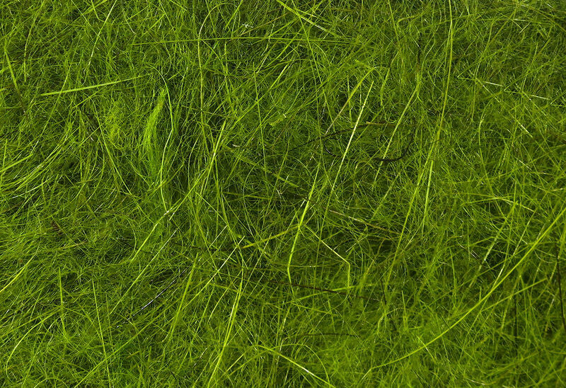 Close up of olive Hares Ear Hareline Dubbin