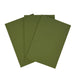 three sheets of 1 mm olive foam for creating fishing flies