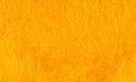 Close up of orange Hareline Dubbin