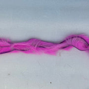 Zonker strips in bright pink, short fur strip with dense wave texture