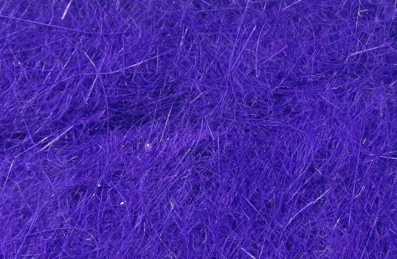 Close up of purple Hareline Dubbin