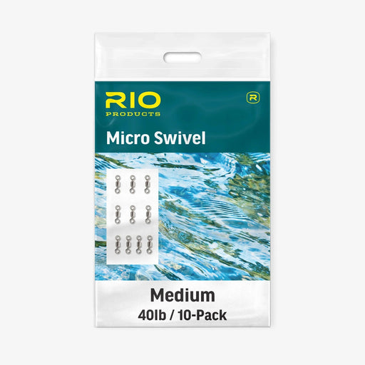 a package of rio micro swivels