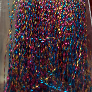 Krystal Flash tinsel, multicolor rainbow holographic strands
