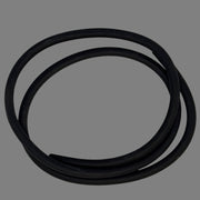 Foam tubing set with looped black cords