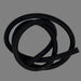Small spiral black extra large thick  cylindrical float foam