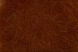 Close up of Rust colored dubbing