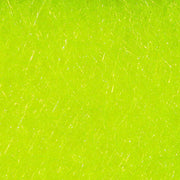 Hareline TriLobal dubbing, lime-green shaggy fibers