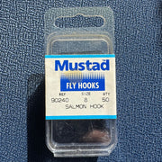 Salmon fly hooks blister pack, size 8, 50-count