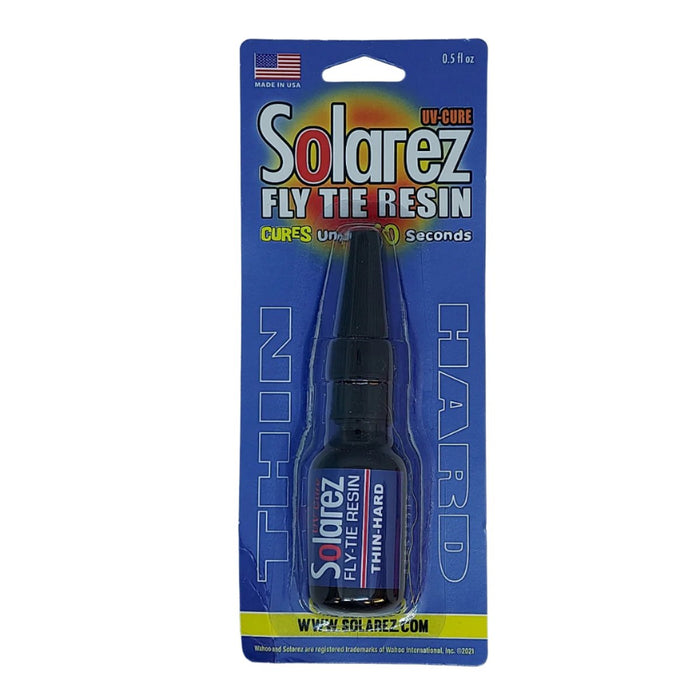 a package of thin hard solarez fly tie resin