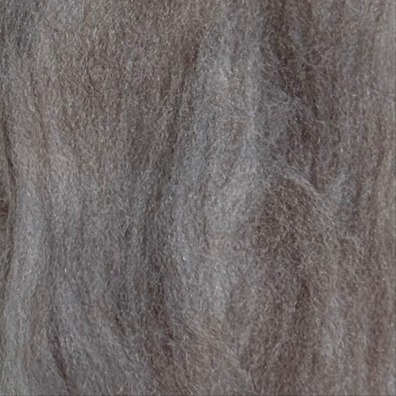 Fly-tying dubbing, dark gray-brown fibers