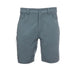 Storm colored shorts with white background