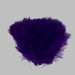 Close up of Strung Marabou PURPLE MB092