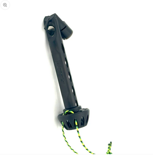 a black tool used for tying flies on leader