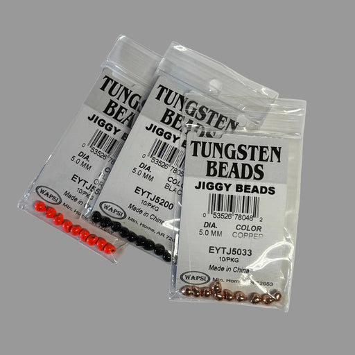 Three small packs of jiggy beads