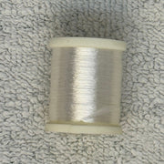 Four-strand floss spool in silver-white