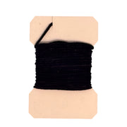 Micro chenille yarn spool in black