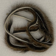 Natural brown squirrel zonkers bundle with light gray fur loops