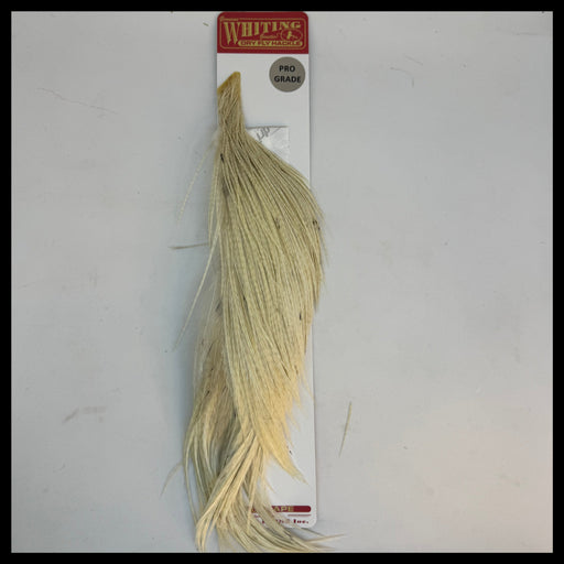 cream colored half cape on packaging