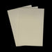 three sheets of 1 mm white foam for creating fishing flies
