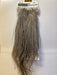 Long medium grey dun size 16-18 saddle feathers