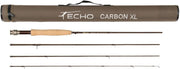 Carbon fishing rod with cork handle and multiple sections