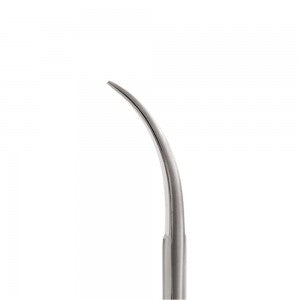 the curved tip on a dr. slick scissor