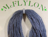 a sample of blue dun mcflylon for tying flies