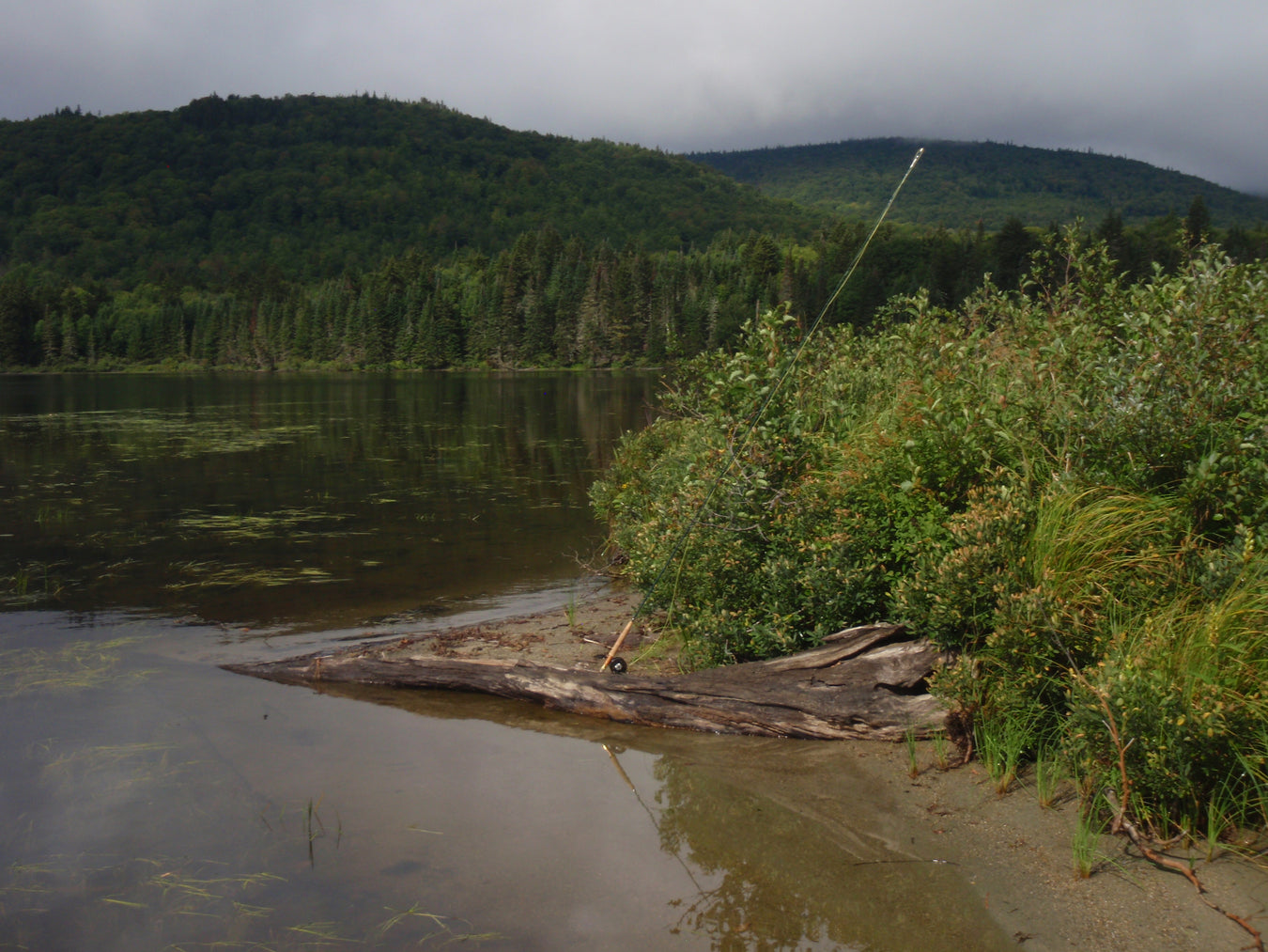 mountain lake in Maine