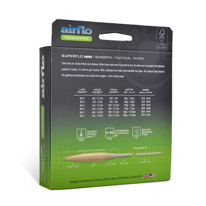 superflo max tactical taper