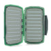 The Umpqua Ultimate Nymph Foam fly Box opened to show 2nd  fly pages