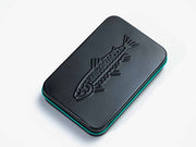 Black slim tin combo with embossed Yakoda logo on the lid