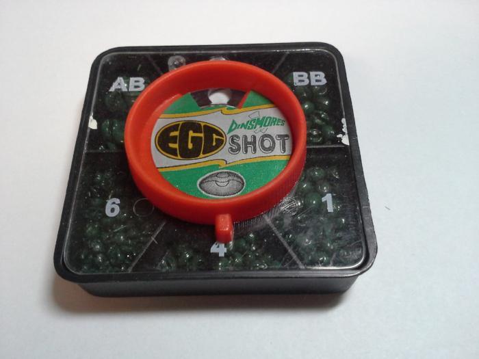Dinsmore Shot - 5 size dispenser size 6, 4, 1, BB, AB