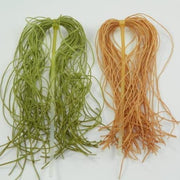 Life Flex green tassel trim with long loose strands